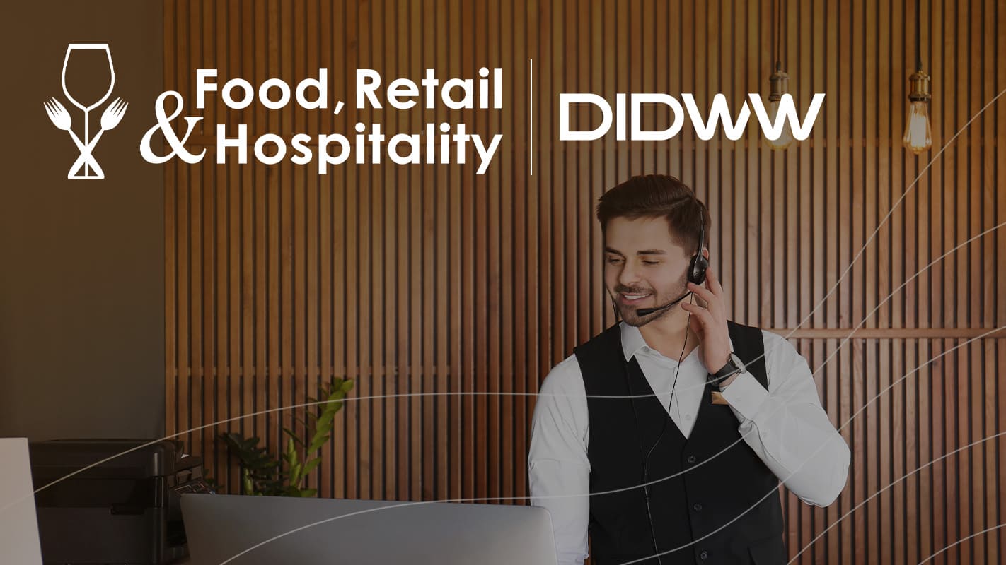 Meet the DIDWW team at the Food, Retail & Hospitality Expo in Dublin