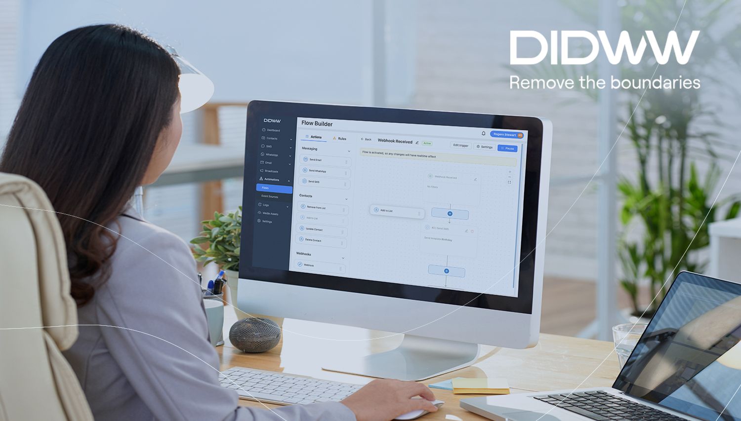 DIDWW launches automated messaging workflows in its omnichannel Messaging Platform
