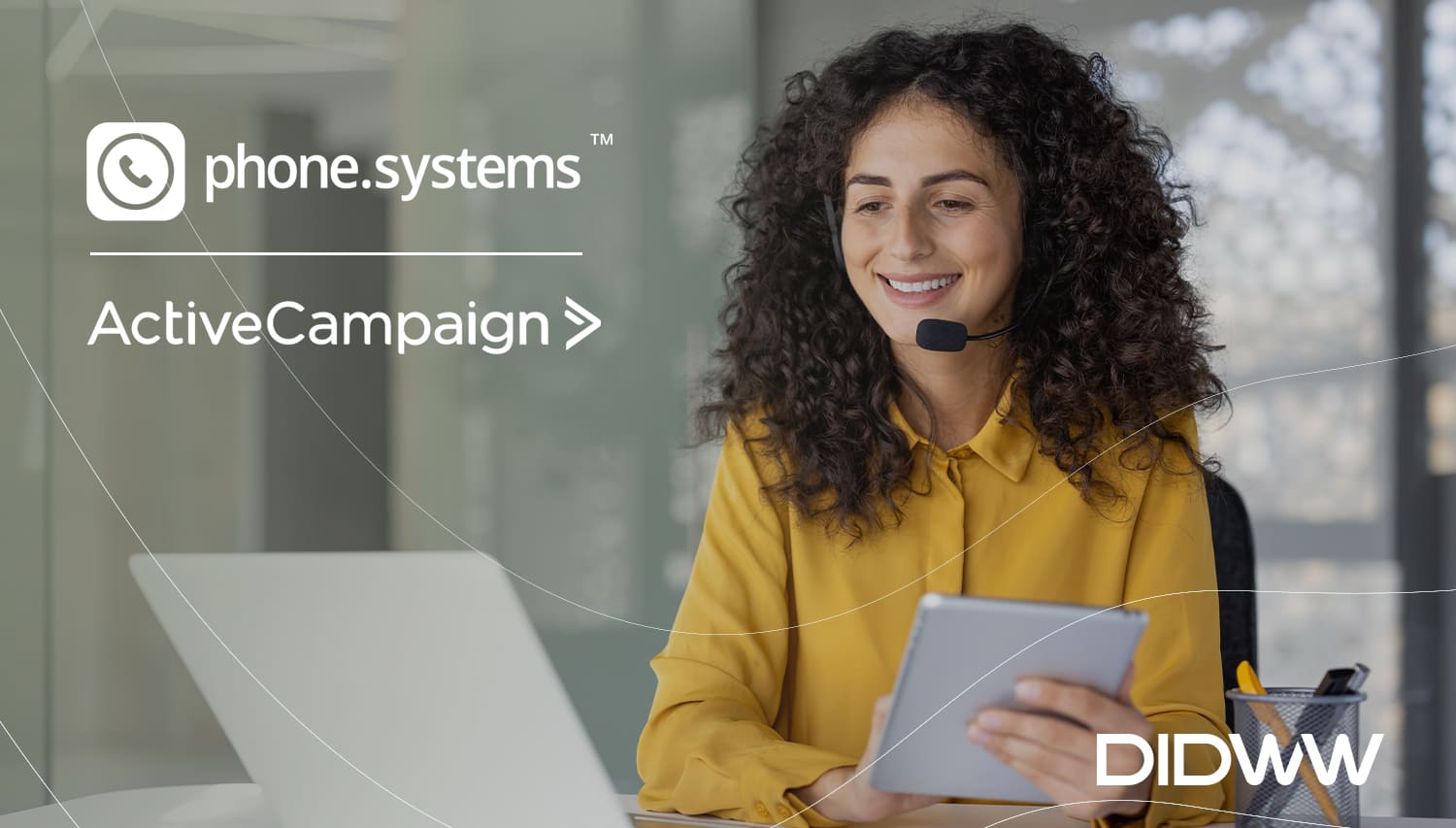 DIDWW integrates phone.systems™ cloud PBX with ActiveCampaign CRM